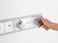 Товар: Смеситель для душа Hansgrohe RainSelect 15382700 с термостатом Белый матовый - фото 7 Смеситель для душа Hansgrohe RainSelect 15382700 с термостатом Белый матовый — фото 7, Смеситель для душа