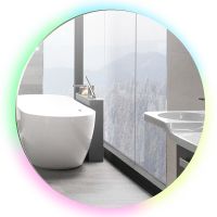 Товар: Зеркало Silver Mirrors Savanna-RGB 77 LED-00002604 с подсветкой со Smart-управлением и диммером - фото 2 Зеркало Silver Mirrors Savanna-RGB 77 LED-00002604 с подсветкой со Smart-управлением и диммером — фото 2, Зеркала в ванную комнату