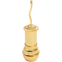 Ершик для унитаза Migliore Edera 16938 Золото — фото 1, Ершики для унитаза