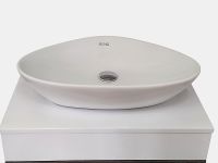 Товар: Раковина-чаша Runo Trezo 60 00-00001360 Белая - фото 2 Раковина-чаша Runo Trezo 60 00-00001360 Белая — фото 2, Раковины накладные