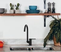 Товар: Смеситель для кухни GPD Atros MTE65-SG Черный - фото 8 Смеситель для кухни GPD Atros MTE65-SG Черный — фото 8, Смесители