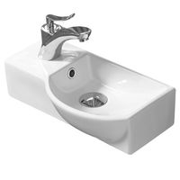 Раковина SantiLine 40 SL-2011R Белая — фото 1, Мини-раковины