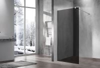 Душевая перегородка Vincea Walk-In 100 VSW-1H100CG профиль Хром стекло тонированное — фото 3, Душевые перегородки