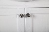 Товар: Тумба под раковину ASB-Woodline Салерно 65 9695 Белая с патиной Серебро - фото 3 Тумба под раковину ASB-Woodline Салерно 65 9695 Белая с патиной Серебро — фото 3, Мебель для ванной