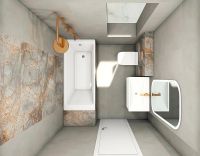 Товар: Керамогранит Керлайф Concrete Grigio matt 60х120 см - фото 10 Керамогранит Керлайф Concrete Grigio matt 60х120 см — фото 10, Керамогранит