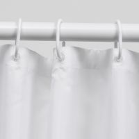 Штора для ванны WasserKRAFT Leine 180х200 SC-38101 Белая — фото 6, Аксессуары для туалета