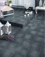 Товар: Керамическая плитка Ceramika Paradyz Semir Grafit Klinker структурная базовая 30х30 см - фото 2 Керамическая плитка Ceramika Paradyz Semir Grafit Klinker структурная базовая 30х30 см — фото 2, Ступени и клинкер