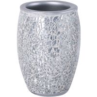 Стакан для зубных щеток Fixsen Snow FX-260-3 Хром матовый — фото 1, Стаканы для зубных щеток