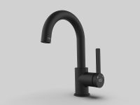 Товар: Смеситель для раковины GPD Gildo MTL165-S Черный - фото 2 Смеситель для раковины GPD Gildo MTL165-S Черный — фото 2, Смесители