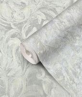 Обои Prima Italiana Colomba 80665 Винил на флизелине (1,06*10) Бежевый/Голубой/Серый, Штукатурка — фото 3, Обои для стен