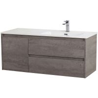 Тумба под раковину BelBagno Kraft 100 R KRAFT-1000-2C-1A-SO-CG-R подвесная Cemento Grigio — фото 2, Мебель для ванной