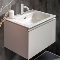 Тумба под раковину Boheme Armadi Art Vallessi 60 837-060-W подвесная White — фото 1, Мебель для ванной