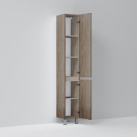 Шкаф пенал AM.PM Gem S 30 M91CSR0306OF Светлый дуб — фото 2, Пеналы для ванной комнаты