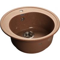 Кухонная мойка GranFest Rondo GF-R510 Терракот — фото 1, Кухонные мойки