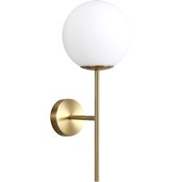 Настенный светильник Crystal Lux Feliz AP1 Bronze White Белый Бронза — фото 1, Светильники