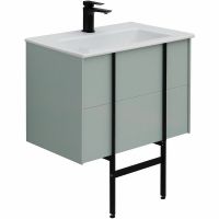 Тумба под раковину Allen Brau Reality 70 1.32004.PWM подвесная Папирус матовый — фото 30, Тумбы под раковину