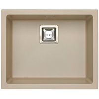Кухонная мойка Alveus Granital+ Quadrix 50 Pebble G02M 560x460x200 1108035 Галька — фото 1, Кухонные мойки