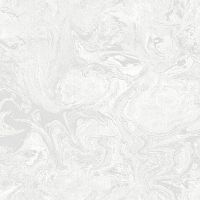 Обои Wiganford by Solo Crystal stone AK20110 Винил на флизелине (1,06*10,05) Белый/Серый/Серебряный, Мрамор — фото 1, Обои для стен