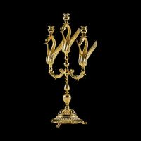 Подсвечник Migliore Luxor 26146 Золото — фото 2, Прочие аксессуары и комплектующие