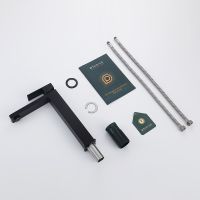 Смеситель для раковины Splenka S224.15.06 Черный матовый — фото 10, Смесители для раковины