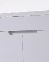 Тумба с раковиной Orange Optima 120 OPD-120TUW+RAR Белый глянец — фото 8, Тумбы с раковиной