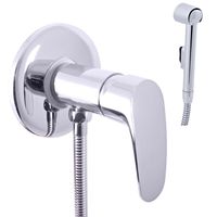 Гигиенический душ со смесителем Rav Slezak Amur AM747 Хром — фото 1, Гигиенические души