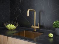 Смеситель для кухни Paulmark Wetter We213030-BG Брашированное золото — фото 2, Смесители для кухни