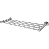 Полка для полотенец WasserKRAFT Rhein K-6211 Хром — фото 1, Полки для полотенец