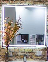 Зеркало Art&Max Monza AM-Mon-900-800-DS-F с подсветкой с сенсорным выключателем — фото 4, Мебель для ванной