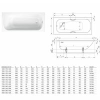 Товар: Стальная ванна Bette Form 180х80 2950-000 AD без антискользящего покрытия - фото 4 Стальная ванна Bette Form 180х80 2950-000 AD без антискользящего покрытия — фото 4, Ванны