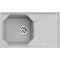 Кухонная мойка GranFest Unique GF-U-840L Серая — фото 2, Кухонные мойки