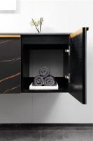 Товар: Тумба с раковиной Orans BC-V8106-1200 120 8106000 подвесная Black - фото 5 Тумба с раковиной Orans BC-V8106-1200 120 8106000 подвесная Black — фото 5, Мебель для ванной