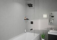 Верхний душ Hansgrohe Crometta E 240 1jet 26726670 Черный матовый — фото 3, Верхние души