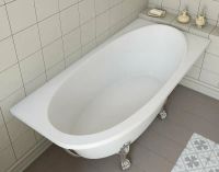 Ванна из искусственного камня Эстет Венеция 170х80 R ФР-00002045 без гидромассажа — фото 4, Ванны из искусственного камня