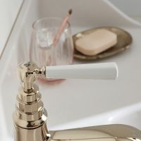 Смеситель для раковины Jacob Delafon Cleo 1889 E24308-BGG Золото глянцевое — фото 4, Смесители