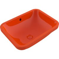 Раковина Bocchi Scala Arch 55 1006-012-0125 Оранжевая глянцевая — фото 1, Раковины
