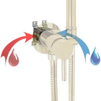 Товар: Гигиенический душ со смесителем Giulini Futuro FSH25BR Бронза - фото 2 Гигиенический душ со смесителем Giulini Futuro FSH25BR Бронза — фото 2, Душевое оборудование. Душевая программа