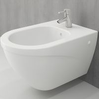 Биде Bocchi Taormina Arch 1121-001-0120 подвесное Белое глянцевое — фото 2, Биде