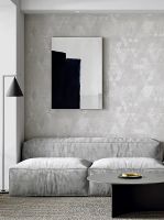 Обои Wiganford by Solo Hampton DTT2221 Винил на флизелине (1,06*10,05) Серый/Серебряный, Геометрия — фото 4, Обои для стен