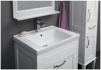 Шкаф пенал Aquanet Денвер 36 R 199214 подвесной Белый — фото 6, Мебель для ванной