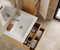 Товар: Тумба под раковину Laparet Intero 70 Int.01.70/P/BuL подвесная Бук светлый - фото 8 Тумба под раковину Laparet Intero 70 Int.01.70/P/BuL подвесная Бук светлый — фото 8, Мебель для ванной