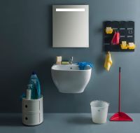 Товар: Раковина Globo Genesis 62 GE061.BI*1 Белая - фото 6 Раковина Globo Genesis 62 GE061.BI*1 Белая — фото 6, Раковины