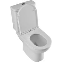 Товар: Унитаз компакт Aquanet Ray-C 326011 без бачка с сиденьем Микролифт - фото 6 Унитаз компакт Aquanet Ray-C 326011 без бачка с сиденьем Микролифт — фото 6, Напольные унитазы