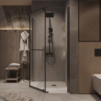 Товар: Душевой уголок Grossman Pragma 100х100 302.K33.03.1010.42.00 профиль Графит сатин стекло прозрачное - фото 5 Душевой уголок Grossman Pragma 100х100 302.K33.03.1010.42.00 профиль Графит сатин стекло прозрачное — фото 5, Душевые уголки