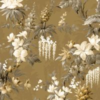 Панно LOYMINA Equator QTR10 004 Флизелин (1*1,28) Коричневый, Цветы — фото 1, Обои для стен