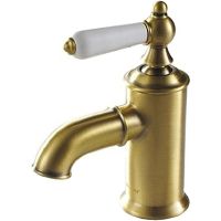 Смеситель для раковины Bravat Art F175109U Бронза — фото 1, Смесители для раковины