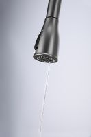 Смеситель для кухни Paulmark Lange La214212-GM Вороненая сталь — фото 10, Смесители для кухни