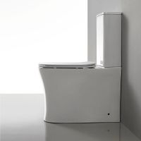 Унитаз компакт Ceruttispa Marmolada CT7777 с бачком и сиденьем Микролифт — фото 2, Напольные унитазы