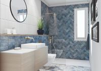 Керамическая плитка Mainzu Positano Zaffiro PT03159 настенная 6,5х20 см — фото 2, Керамическая плитка