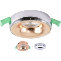 Встраиваемый светильник Crystal Lux CLT 004C1 GO Золото — фото 3, Точечные светильники